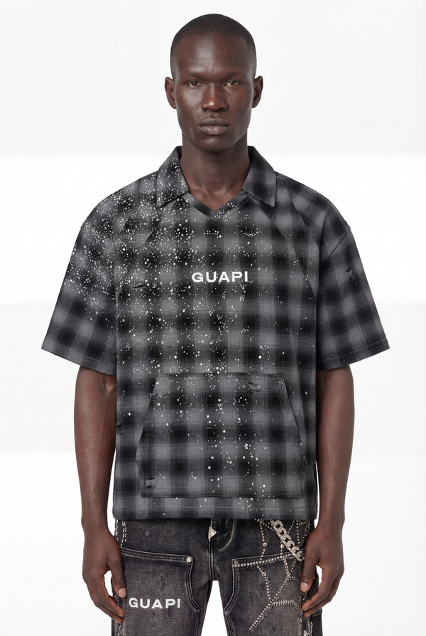 Guapi Nightfall Plaid Tee