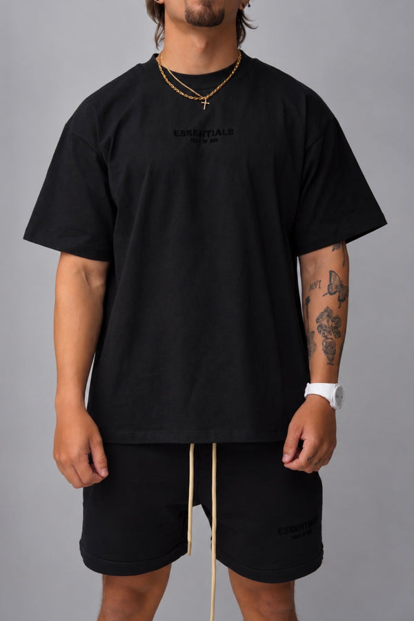 Essentials 2 Piece set Black