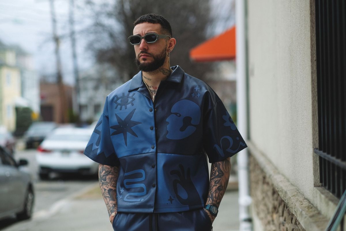 Vieriche Tribal ColorBlock Set / Shirt and Pant Included