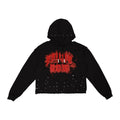 First row Wake Up and Be Fierce Crop Hoodie