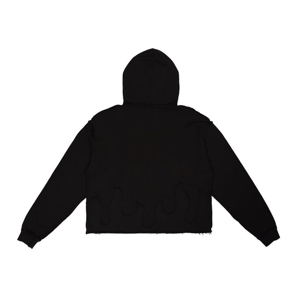 First row Wake Up and Be Fierce Crop Hoodie