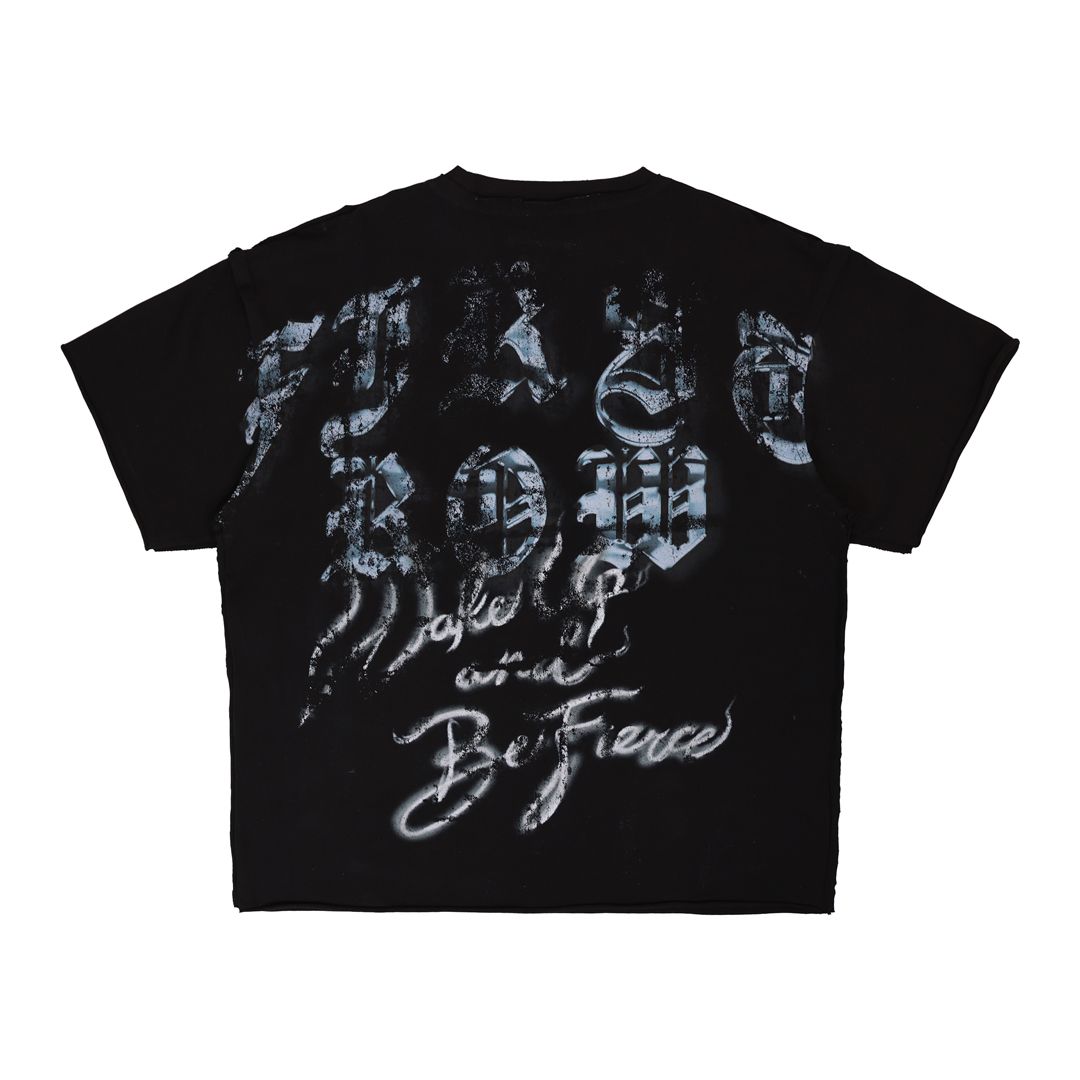First Row Wake Up & Be Fierce Tee