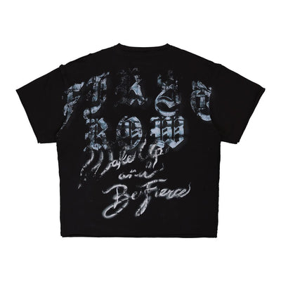 First Row Wake Up & Be Fierce Tee
