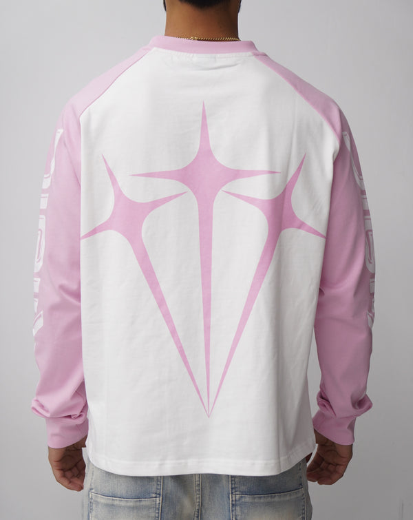 Digital Longsleeve Pink Tee