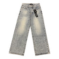 Purple Blue Baggy Jean