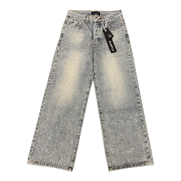 Purple Blue Baggy Jean
