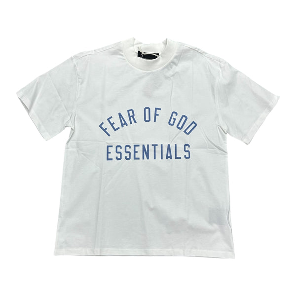 Essentials Tee White/Blue