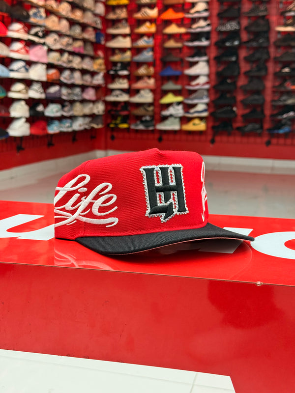 Life Hustlers Red/Black Cap