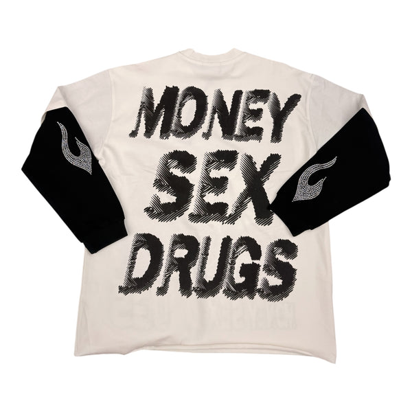 Culture White/Black Longsleeve Tee