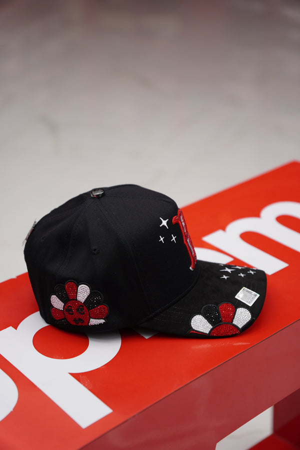CF Boss Black/Red Cap