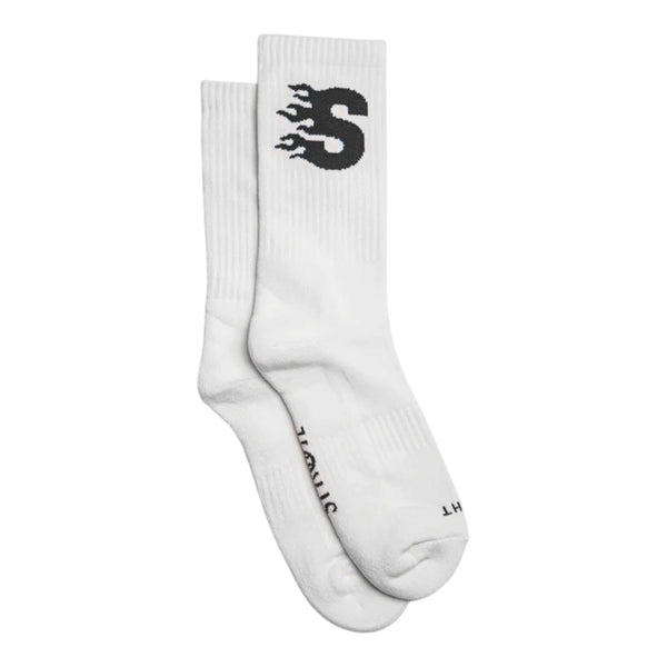 Straye Blaze White Socks