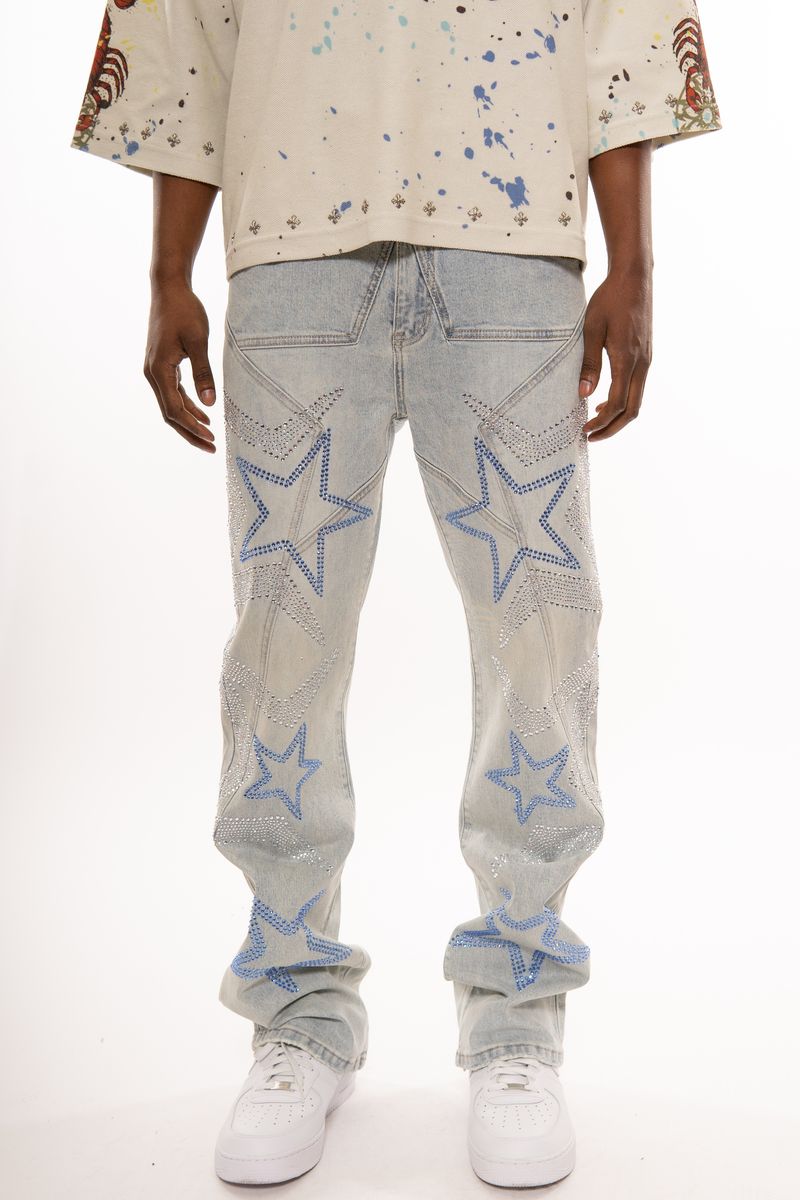 Vicious Blue Star Jean