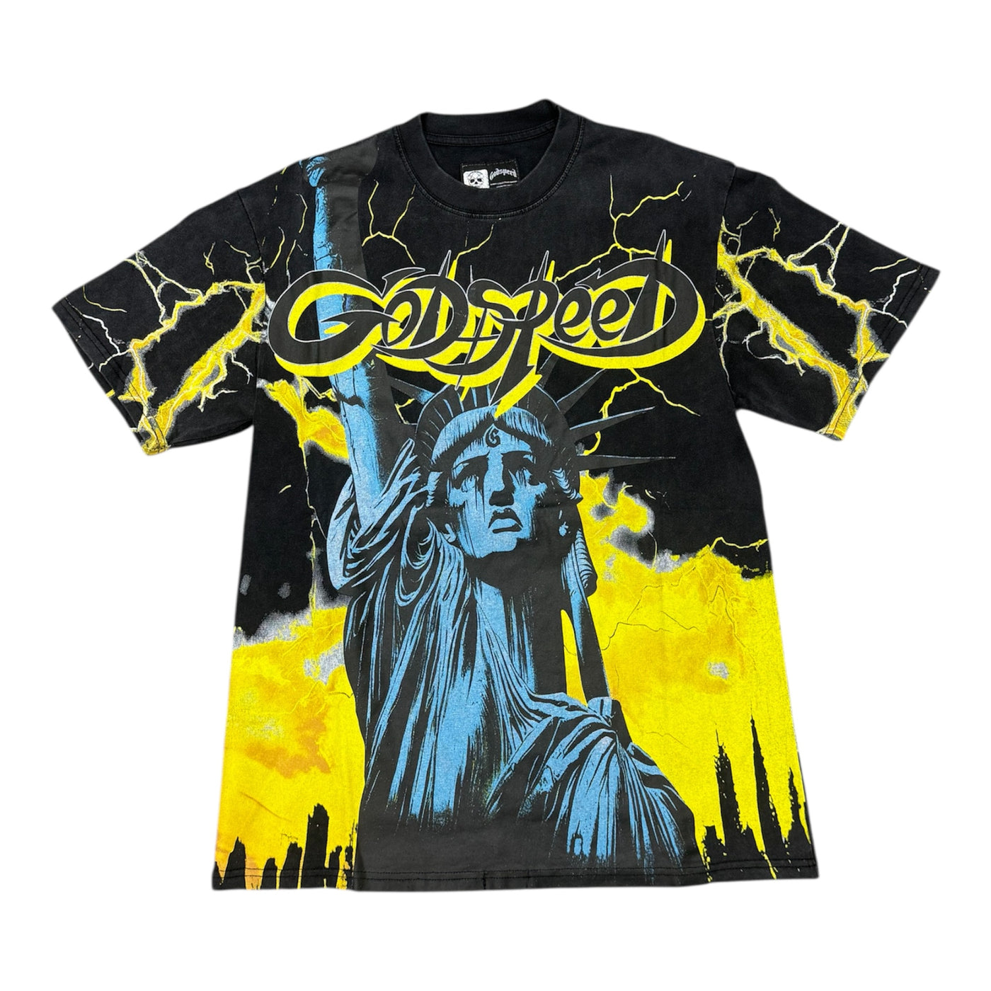 Godspeed “Liberty Statue” Black Tee