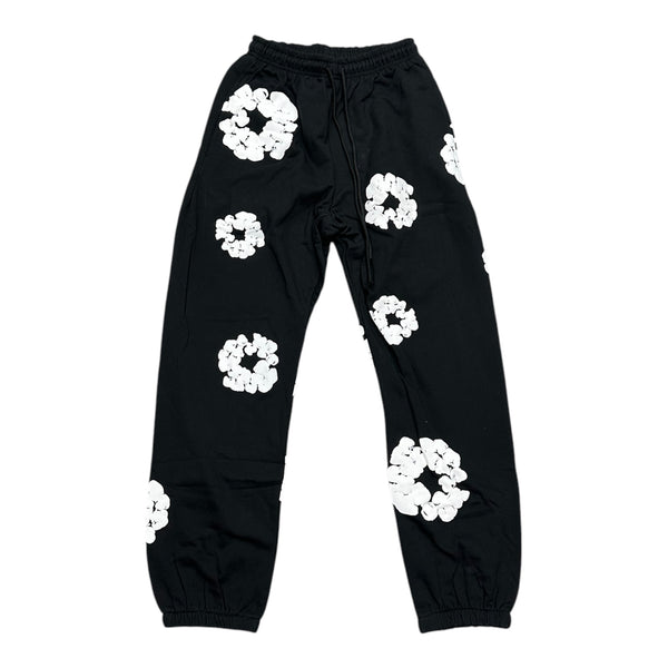 Denim Tears Black/White Sweatpants