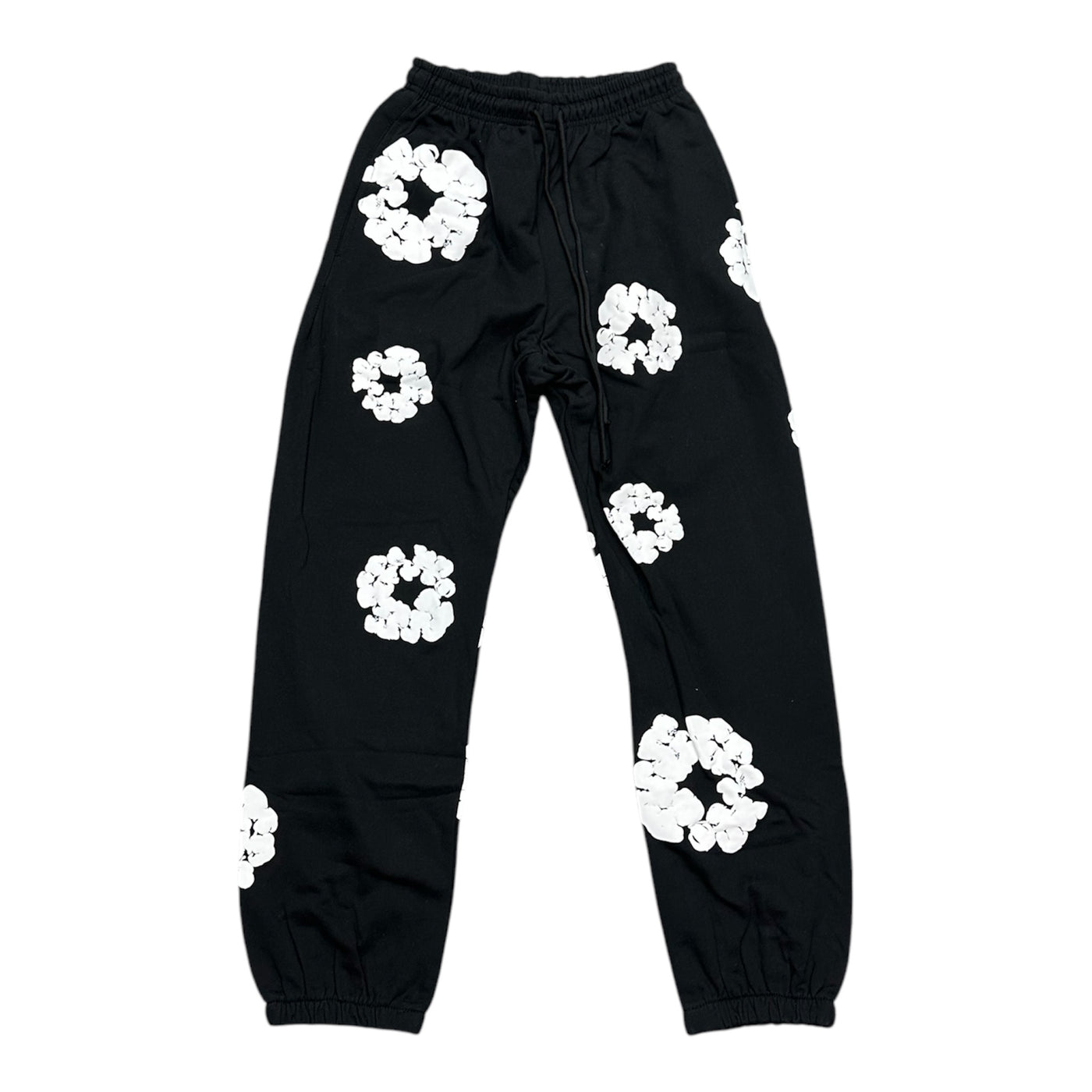Denim Tears Black/White Sweatpants