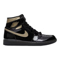 1 Retro Black Metallic Gold