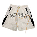 Rhude White/Black Lightning Short