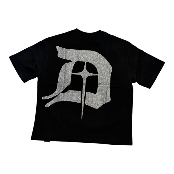 Digital “Chip” Black Tee