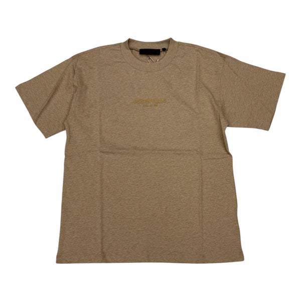 Essentials Brown Textured Tee