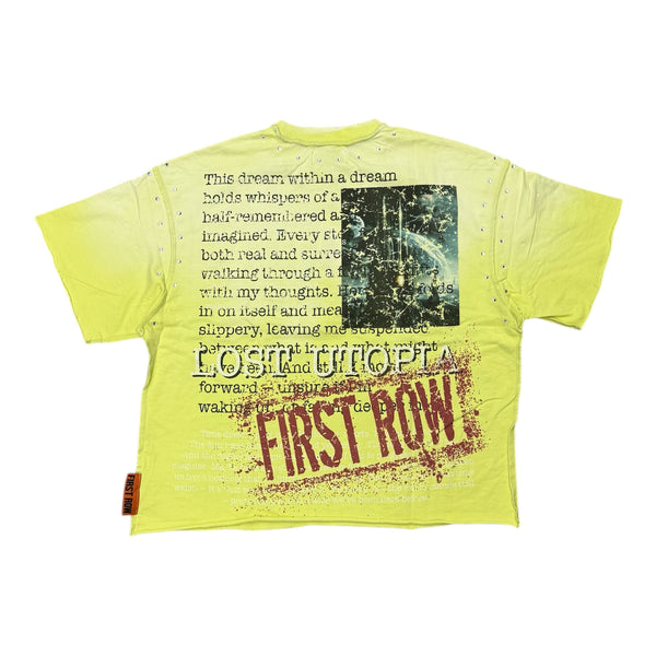 First Row “Lost Utopia” Yellow Tee