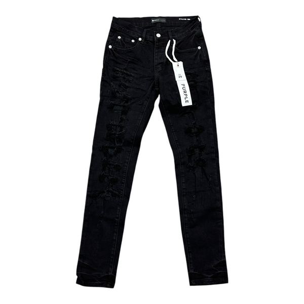 Black Purple Jean