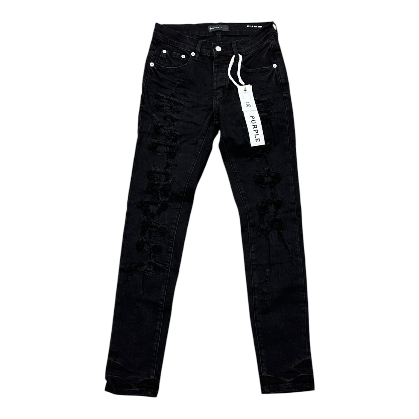 Black Purple Jean