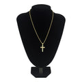 Diamond Small Cross Pendant (Includes Chain)