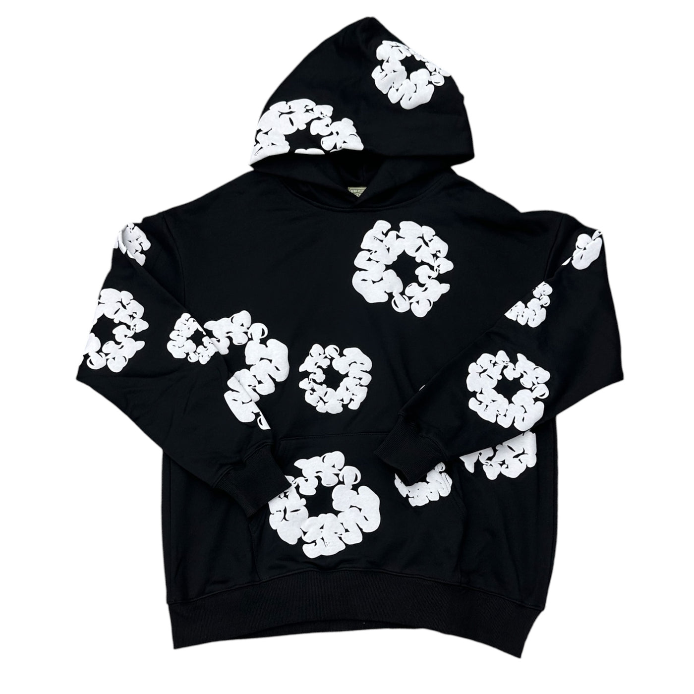 Denim Tear Black/White Hoodie