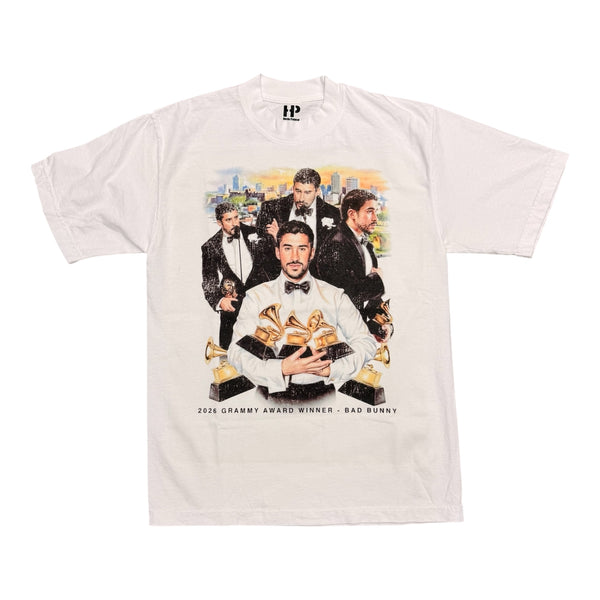 Hustler Protocol Bad Bunny Grammys Tee