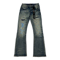 Purple Jean Blue Ripped