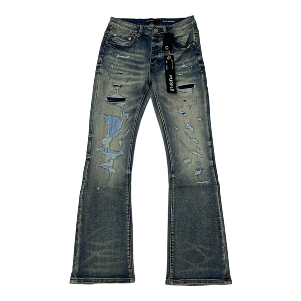 Purple Jean Blue Ripped