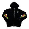 Chrome Heart Colorful Cross Black Hoodie