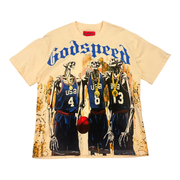 Godspeed “USA Team” Cream Tee