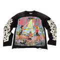 Rough Play “UFO Girls” Black Longsleeve Tee