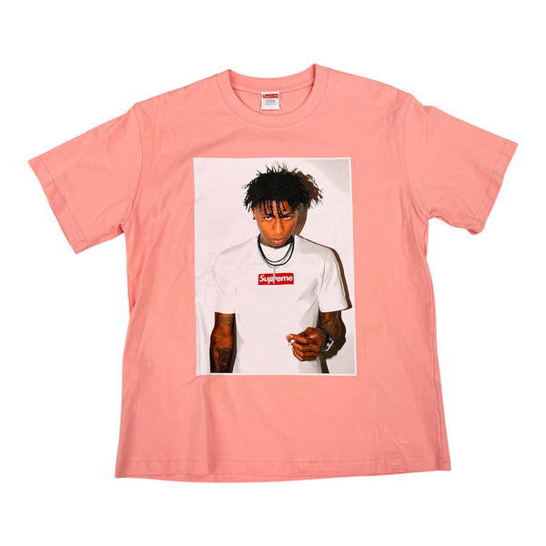Supreme “NBA YoungBoy” Pink Tee