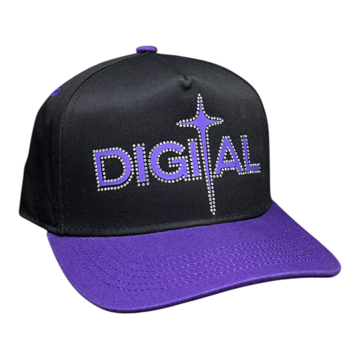 Digital Black/Purple Cap