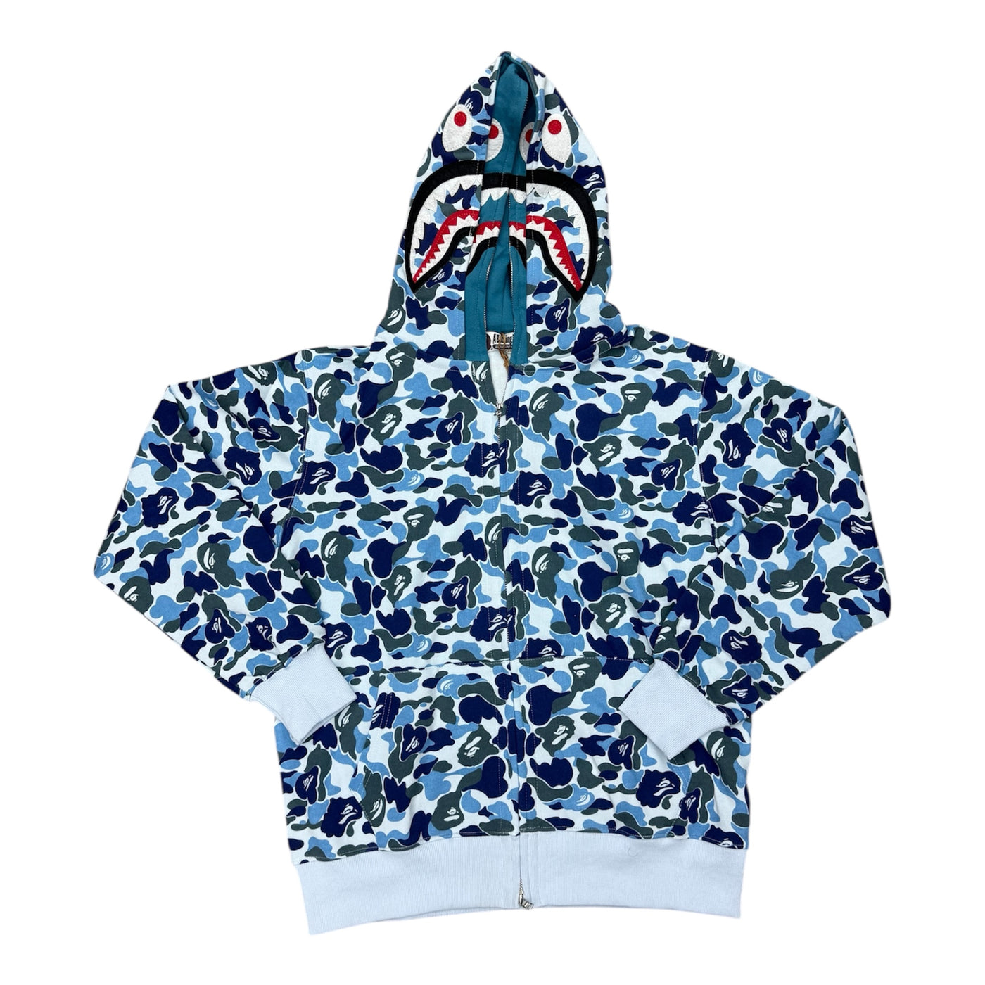 Bape Blue Hoodie