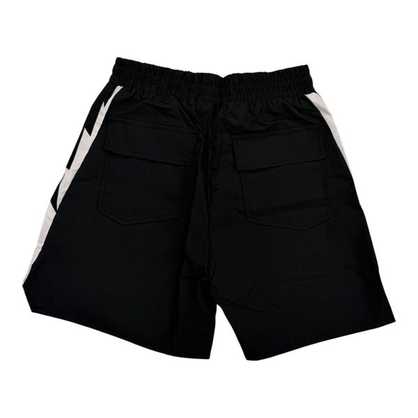 Rhude Black Lightning Short