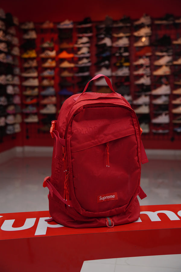 Red Supreme Big Bookbag