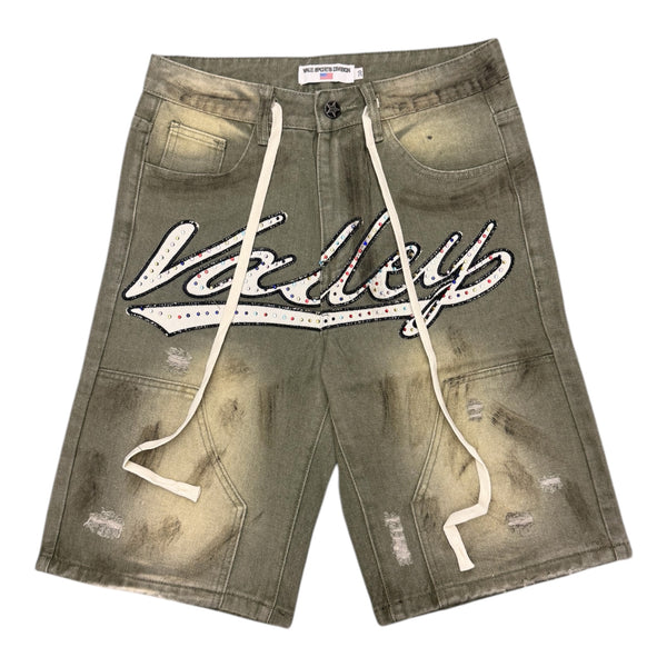 Valley Grey Jean Short