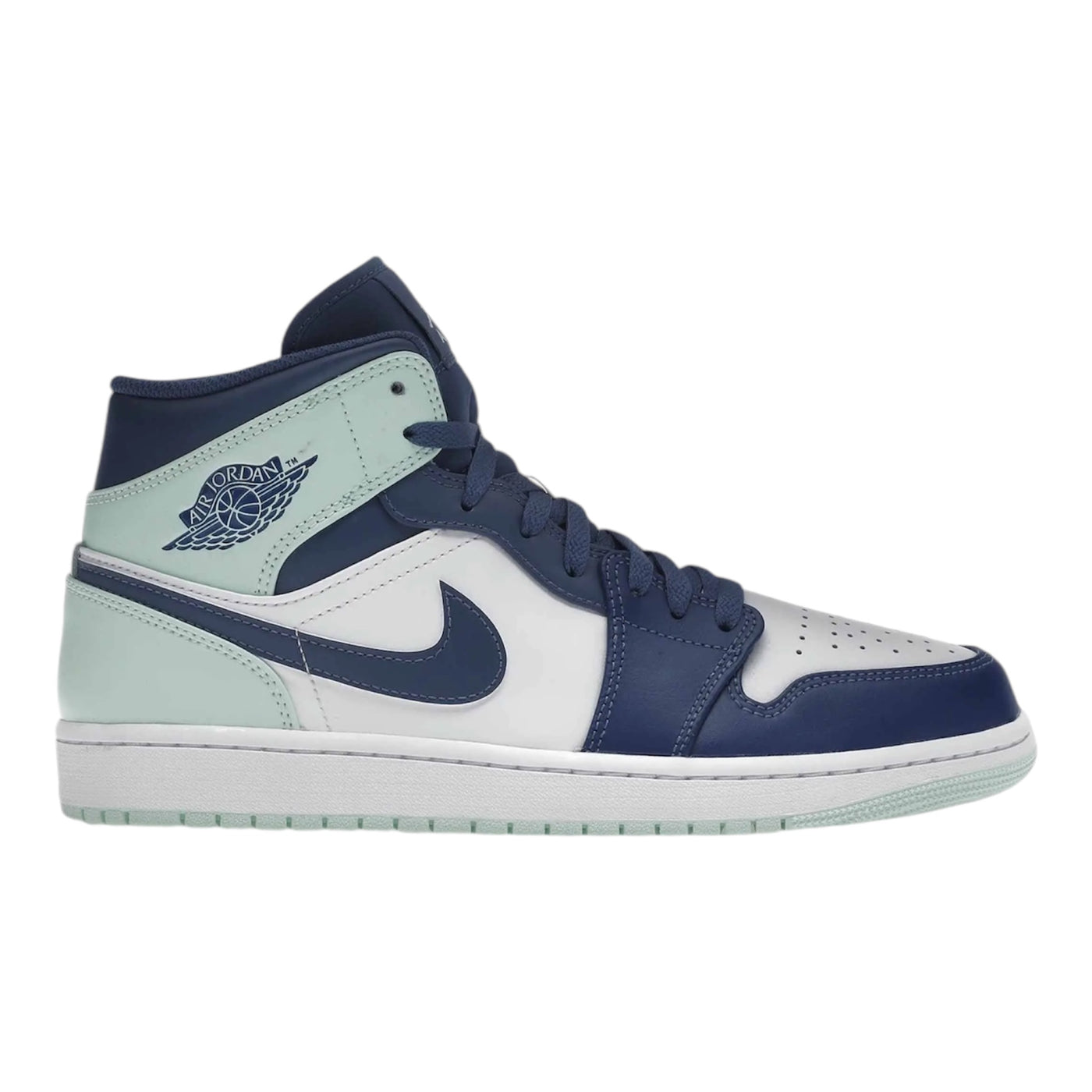 1 Mid Mystic Navy Mint Foam