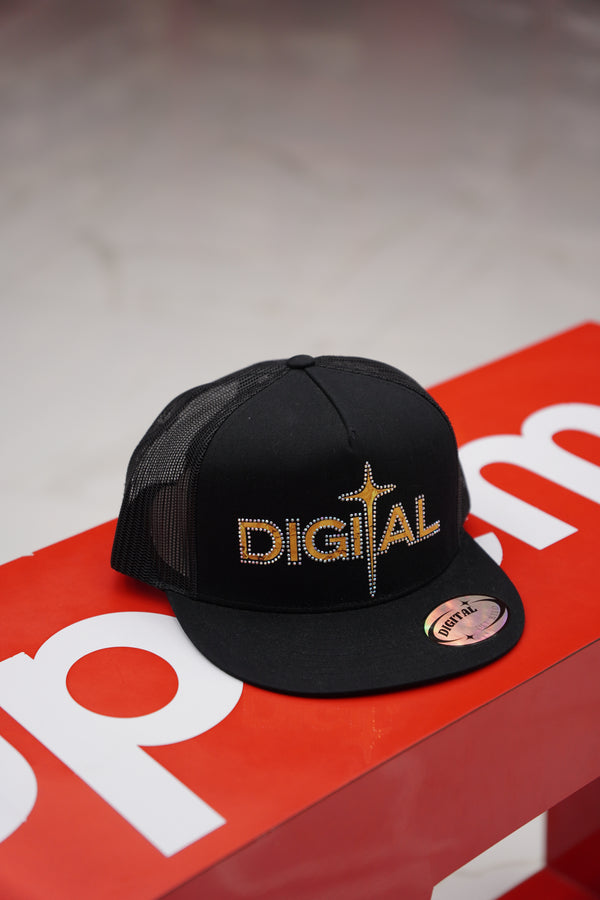 Digital Black/Yellow Cap