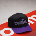 Digital Black/Purple Cap