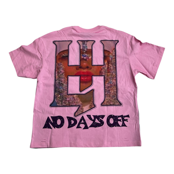 Life Hustler Shinning Girl Pink Tee