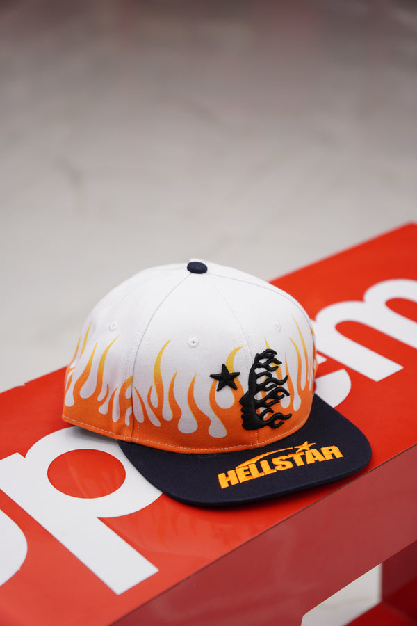 Hellstar Fire White/Navy Cap