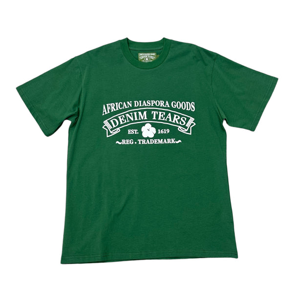 Denim Tear African Diaspora Goods Green Tee