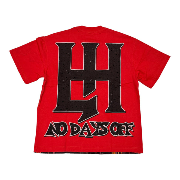 Life Hustler “Robot Dimension” Red Tee