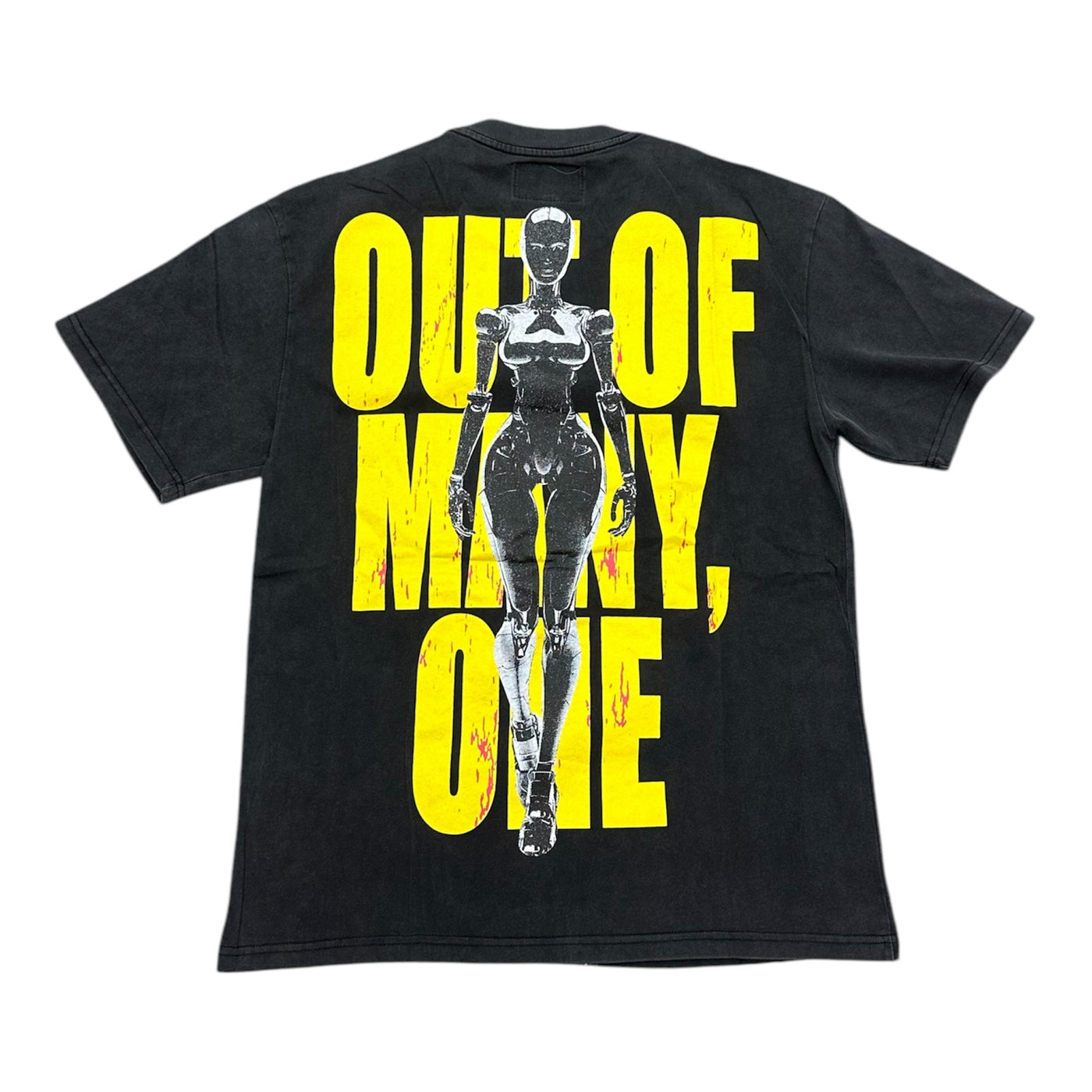 Godspeed “out of many,one” black tee