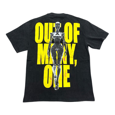Godspeed “out of many,one” black tee
