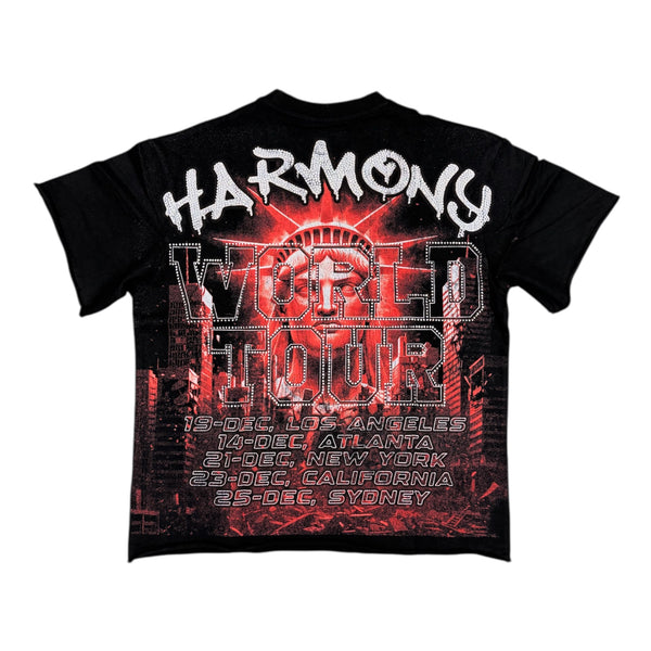 Harmony “Statue of Liberty” Black/Red Tee